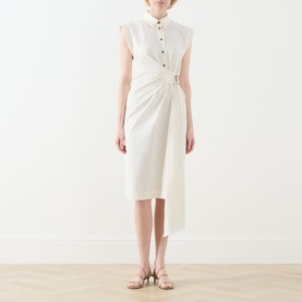 Gocce Wrap Shirt Dress