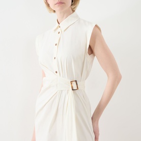 Gocce Wrap Shirt Dress