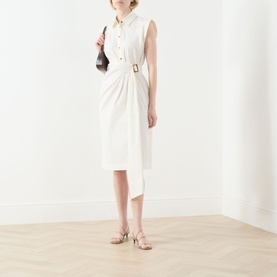 Gocce Wrap Shirt Dress
