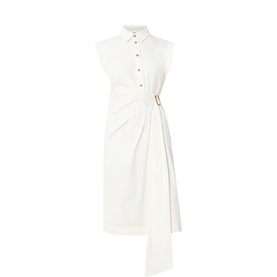 Gocce Wrap Shirt Dress