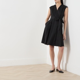 Filo Gathered Wrap Dress