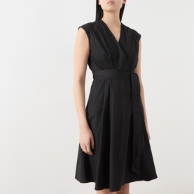 Filo Gathered Wrap Dress