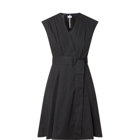 Filo Gathered Wrap Dress