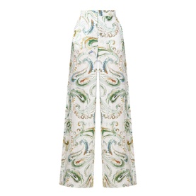 Domino Paisley Wide Leg Trousers