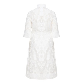 Sandalo Floral Jacquard Shirt Dress
