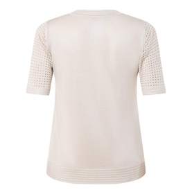 Vetrino Rhinestone Embellished Sweater