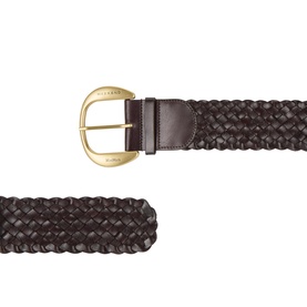 Gelo Woven Leather Belt