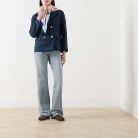 Avenue Double-Breasted Blazer