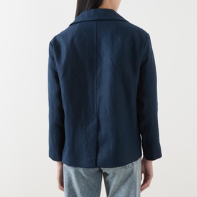Avenue Double-Breasted Blazer