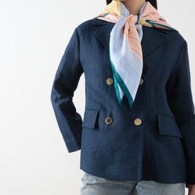 Avenue Double-Breasted Blazer