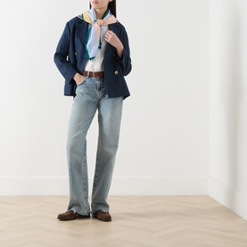 Avenue Double-Breasted Blazer