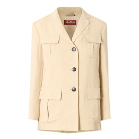 Adesso Linen Blazer