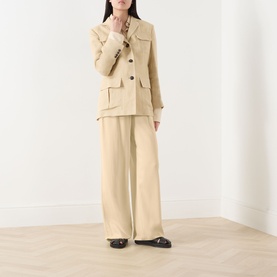 Adesso Linen Blazer