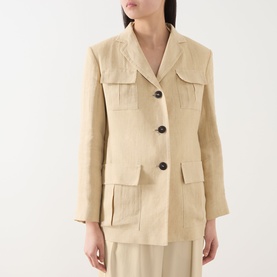 Adesso Linen Blazer