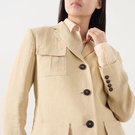 Adesso Linen Blazer