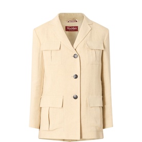 Adesso Linen Blazer