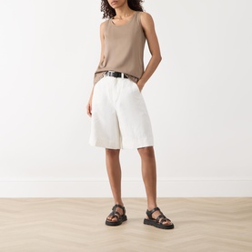 Sole High-Rise Bermuda Shorts