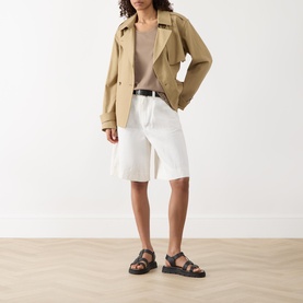 Sole High-Rise Bermuda Shorts