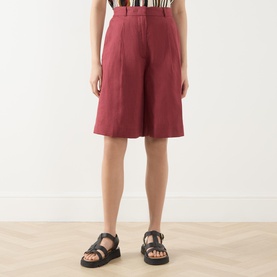Caravan Linen Bermuda Shorts