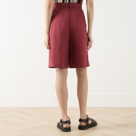 Caravan Linen Bermuda Shorts