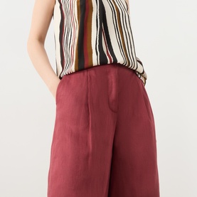 Caravan Linen Bermuda Shorts