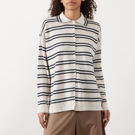 Morigine Striped Cardigan