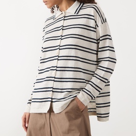 Morigine Striped Cardigan