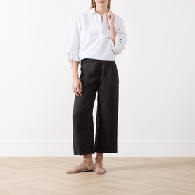 Tartufo Cropped Wide Leg Trousers