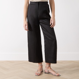 Tartufo Cropped Wide Leg Trousers