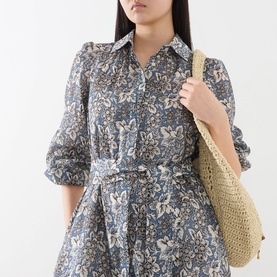 Oboli Printed Shirt Dress