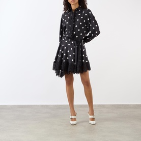 Bosso Polka Dot Mini Dress