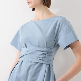 Pioppo Gathered Dress