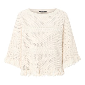 Palato Fringe Crochet Sweater