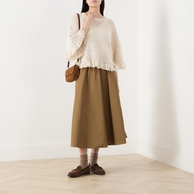 Palato Fringe Crochet Sweater