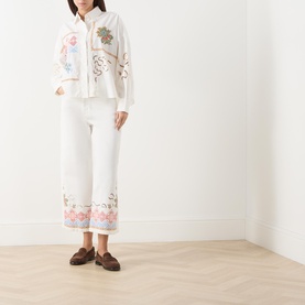 Fonte Cutwork Floral Shirt