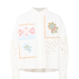Fonte Cutwork Floral Shirt