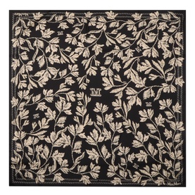 Carre Leaf Silk Square Scarf