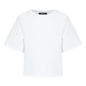 Back Butterfly Logo Broderie T-Shirt