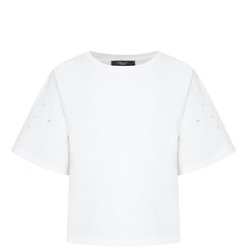 Back Butterfly Logo Broderie T-Shirt