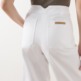 Bautta Cropped Wide Leg Trousers