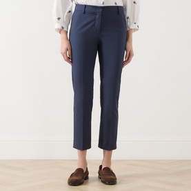Cecco Cropped Straight Leg Trousers
