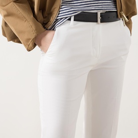 Cecco Cropped Straight Leg Trousers