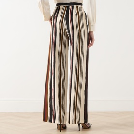 Pagano Stripe Straight Leg Trousers