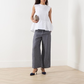 Cresta Striped Straight Leg Trousers