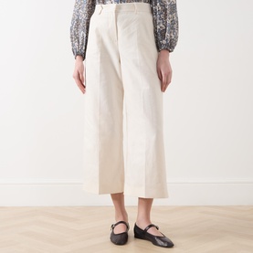 Zircone Wide Leg Cropped Trousers
