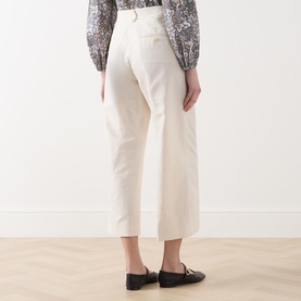 Zircone Wide Leg Cropped Trousers