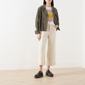 Gesto Cropped Straight Leg Jeans