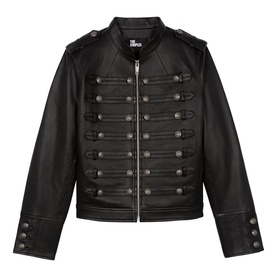 Military Leather Jacket
