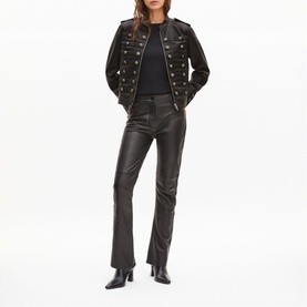Military Leather Jacket