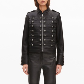 Military Leather Jacket